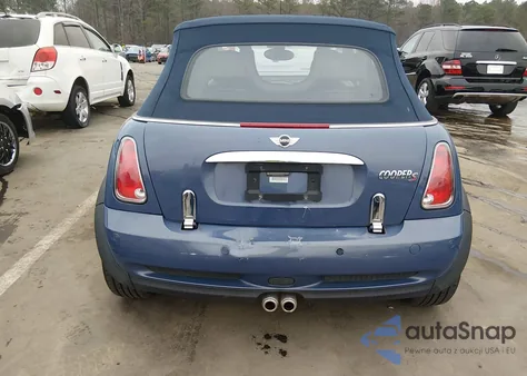 2006 Mini Cooper S z USA, uszkodzony, nr VIN WMWRH335X6TK59835